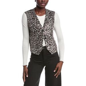 Anna Kay Womens  Amadea Leo Vest, Black